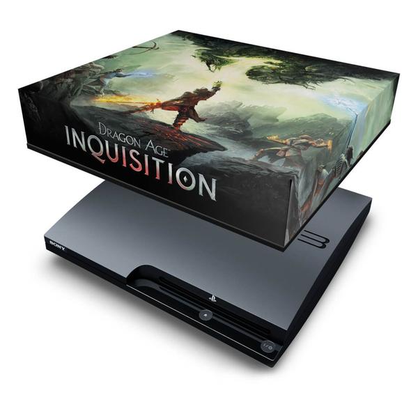 Imagem de Capa Compatível PS3 Slim Anti Poeira - Dragon Age Inquisition