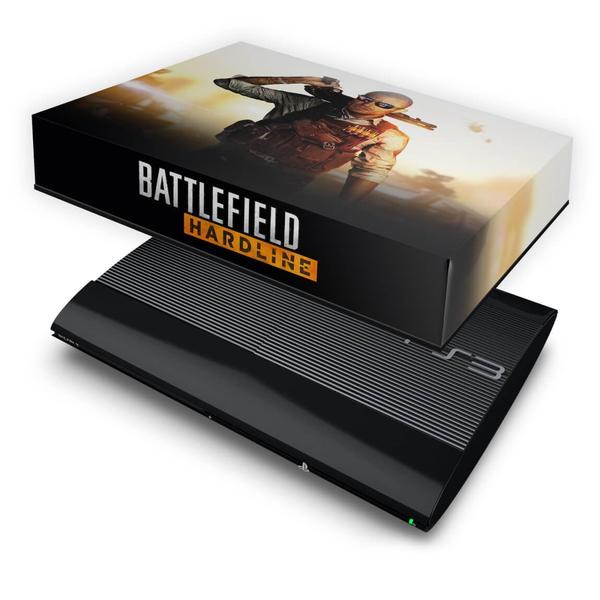 Imagem de Capa Compatível PS3 Super Slim Anti Poeira - Battlefield Hardline