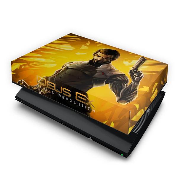 Imagem de Capa Compatível PS3 Super Slim Anti Poeira - Deus Ex Human