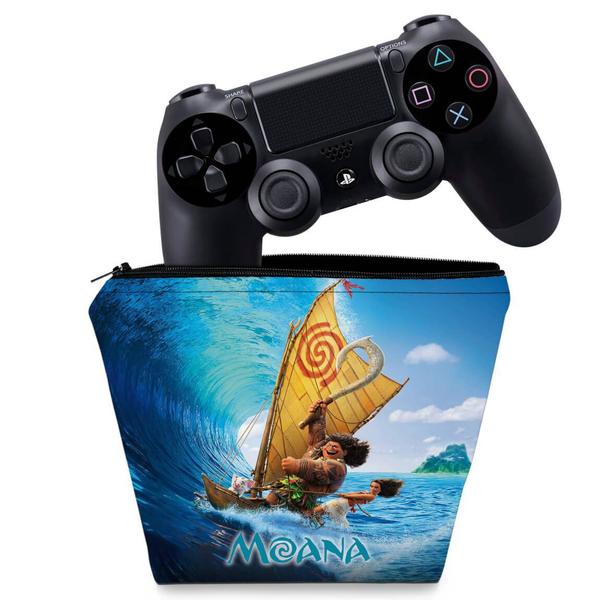 Imagem de Capa Compatível PS4 Controle Case - Moana