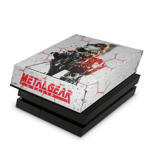 Imagem de Capa Compatível PS4 Fat Anti Poeira - Metal Gear Solid