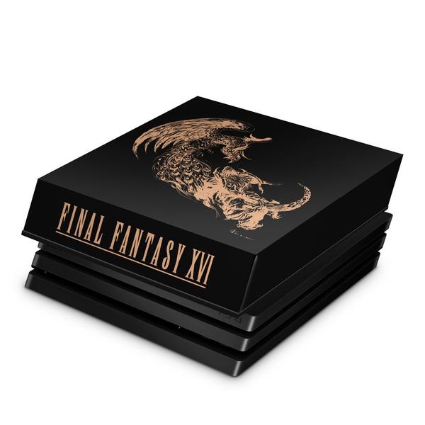 Imagem de Capa Compatível PS4 Pro Anti Poeira - Final Fantasy XVI Edition