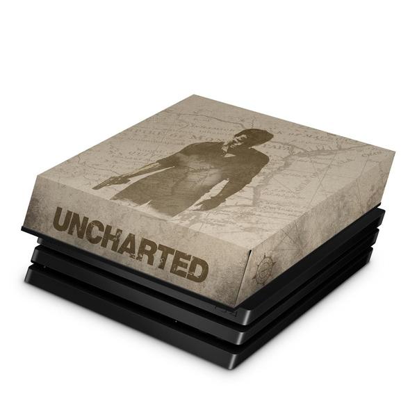 Imagem de Capa Compatível PS4 Pro Anti Poeira - Uncharted