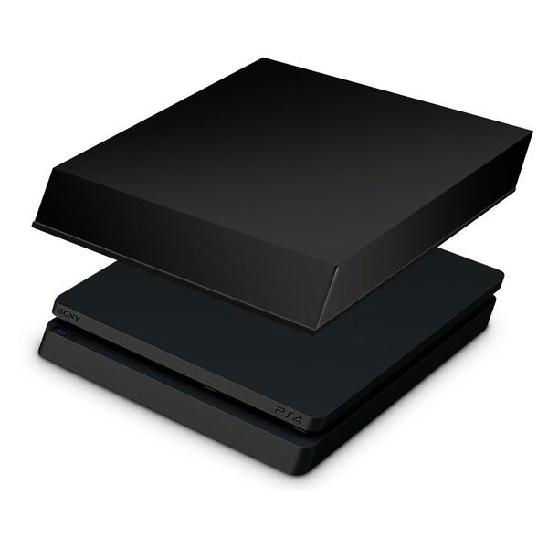 Imagem de Capa Compatível PS4 Slim Anti Poeira - Preta All Black