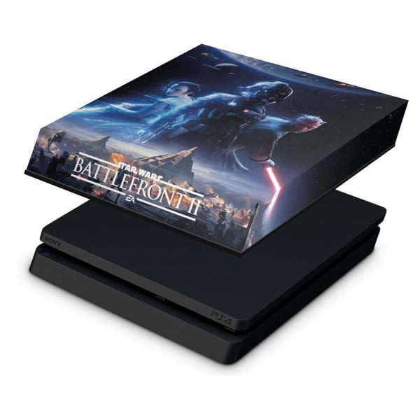 Imagem de Capa Compatível PS4 Slim Anti Poeira - Star Wars - Battlefront 2