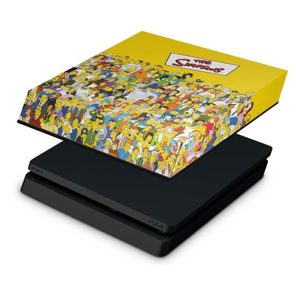 Imagem de Capa Compatível PS4 Slim Anti Poeira - The Simpsons