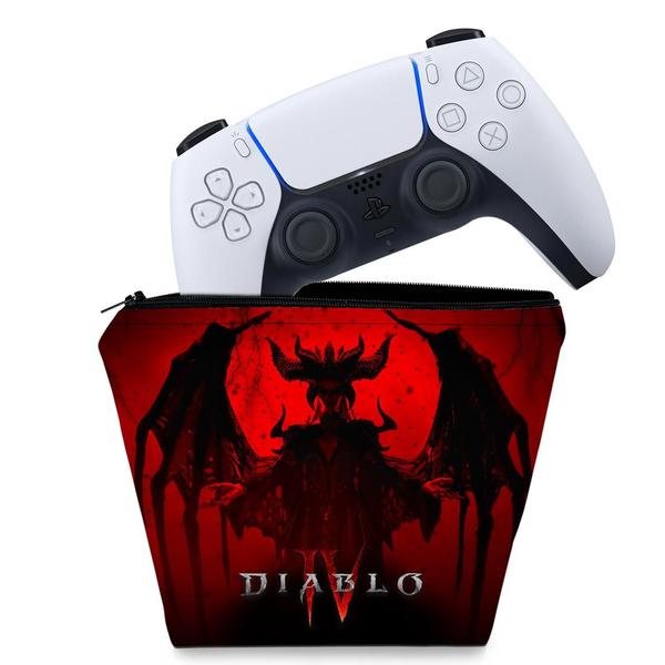 Imagem de Capa Compatível PS5 Controle Case - Diablo IV 4