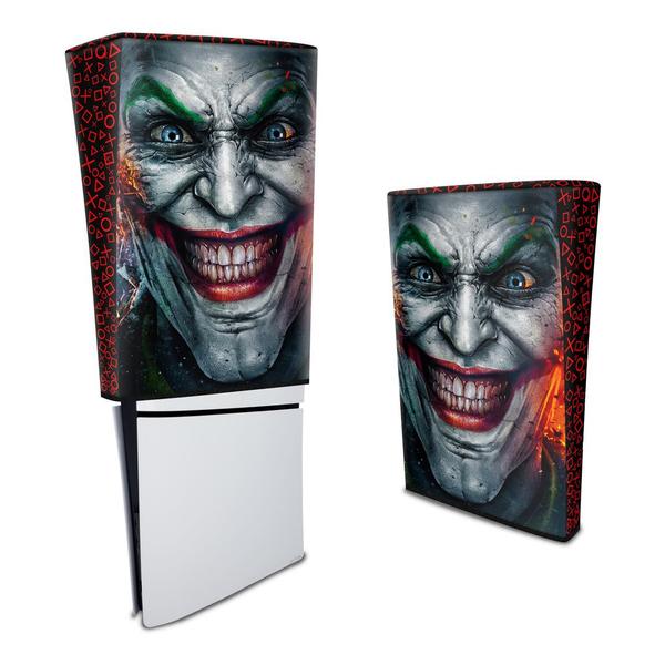 Imagem de Capa compatível PS5 Slim Vertical Anti Poeira - Coringa Joker