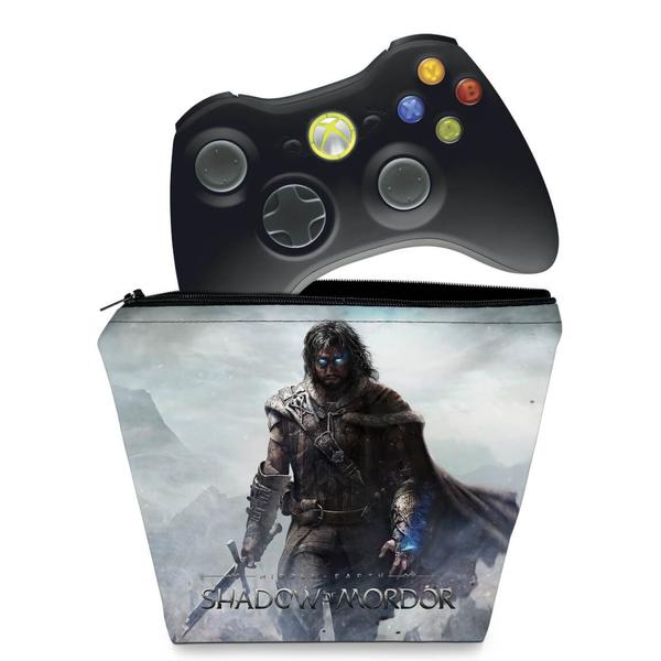 Imagem de Capa Compatível Xbox 360 Controle Case - Shadow Of Mordor