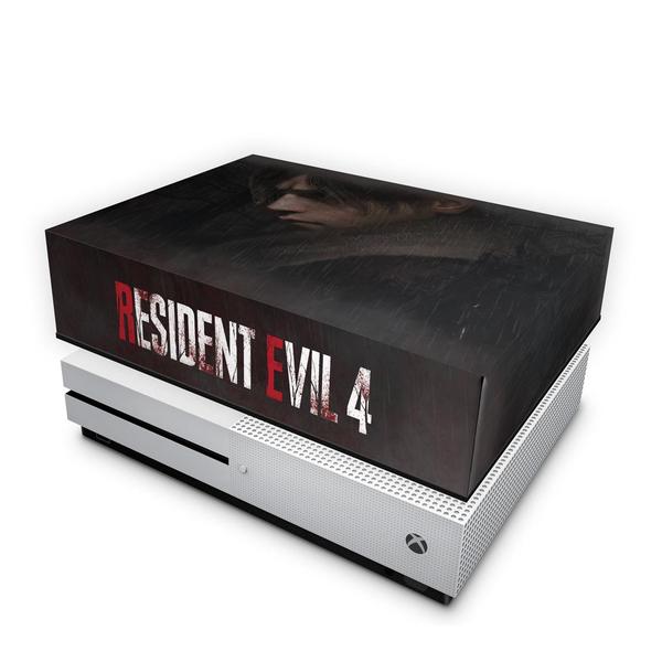 Imagem de Capa Compatível Xbox One S Slim Anti Poeira - Resident Evil 4 Remake