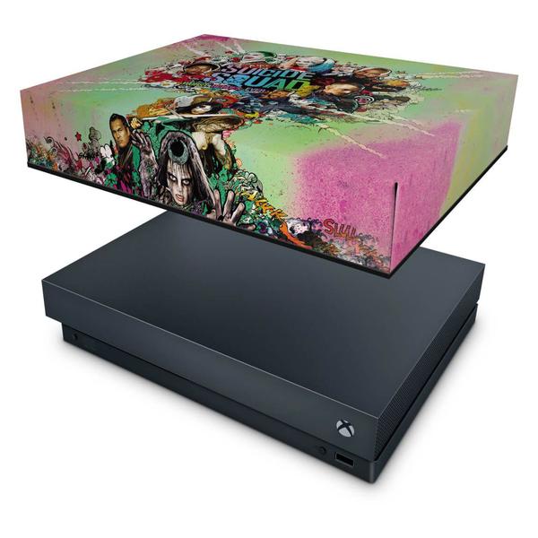 Imagem de Capa Compatível Xbox One X Anti Poeira - Esquadrão Suicida B