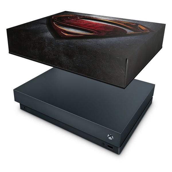 Imagem de Capa Compatível Xbox One X Anti Poeira - Superman - Super Homem