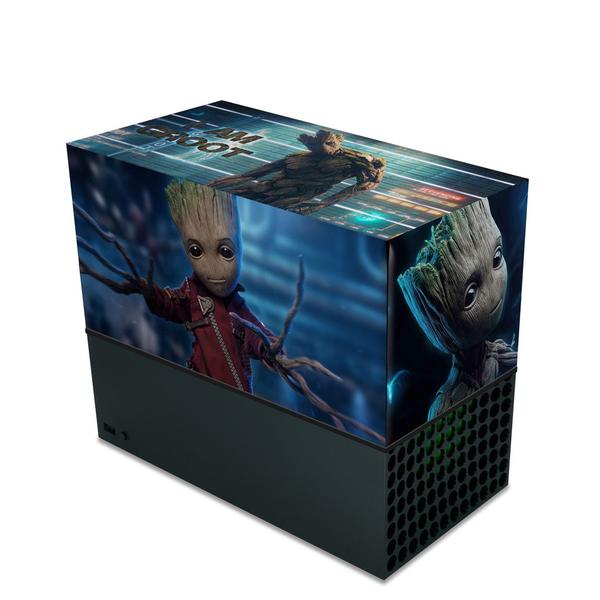 Imagem de Capa Compatível Xbox Series X Horizontal Anti Poeira - Baby Groot