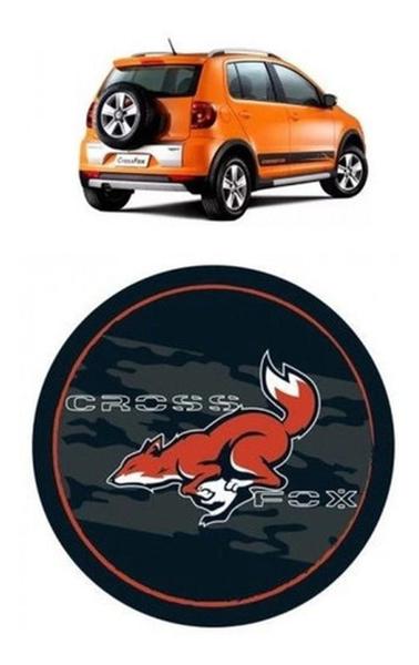 Imagem de Capa D Estepe Para Pneu Crossfox Raposa Red* 2013 2014 2015