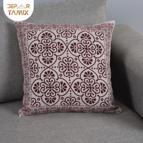 Imagem de Capa de Almofada 45x45 Jacquard Sala e Quarto Dupla Face