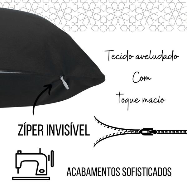 Capa de Almofada Retangular Baguete 30x50cm Decorativa Varias Cores - Lizzi Imagem de Capa de Almofada Retangular Baguete 30x50cm Decorativa Varias Cores