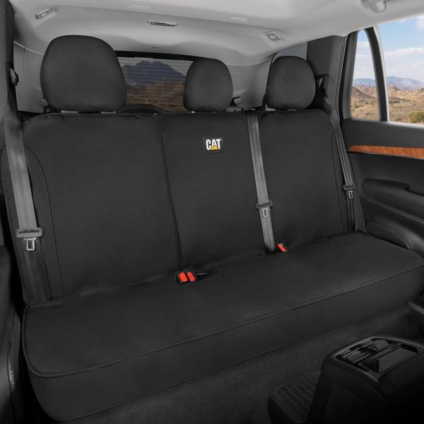 Capa de assento Cat Flexfit para carros, caminhões, SUV, preta Imagem de Capa de assento Cat Flexfit para carros, caminhões, SUV, preta