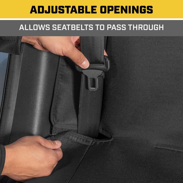 Capa de assento Cat Flexfit para carros, caminhões, SUV, preta Imagem de Capa de assento Cat Flexfit para carros, caminhões, SUV, preta