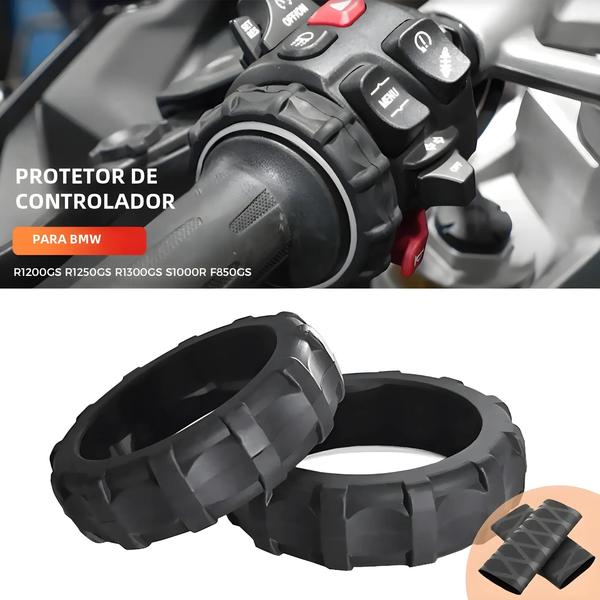 Imagem de Capa de Borracha para Guidão de Motocicleta BMW - R1200GS, R1250GS, R1300GS, S1000R e F850GS