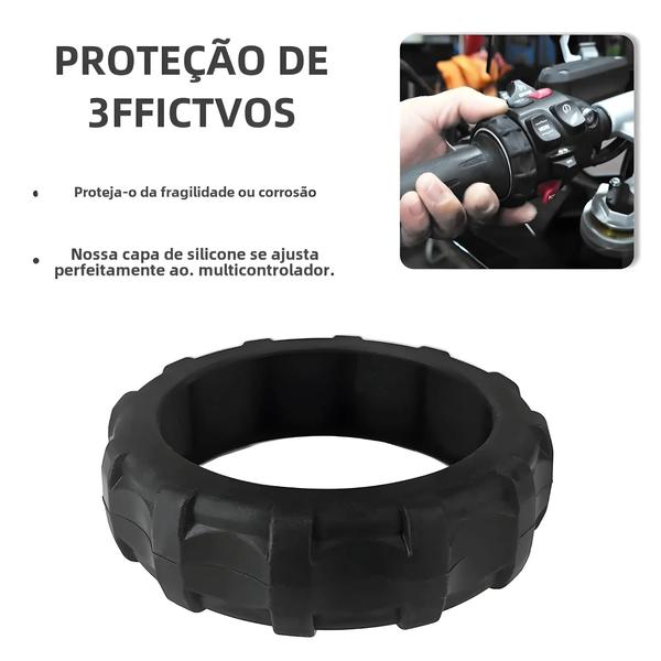 Imagem de Capa de Borracha para Guidão de Motocicleta BMW - R1200GS, R1250GS, R1300GS, S1000R e F850GS