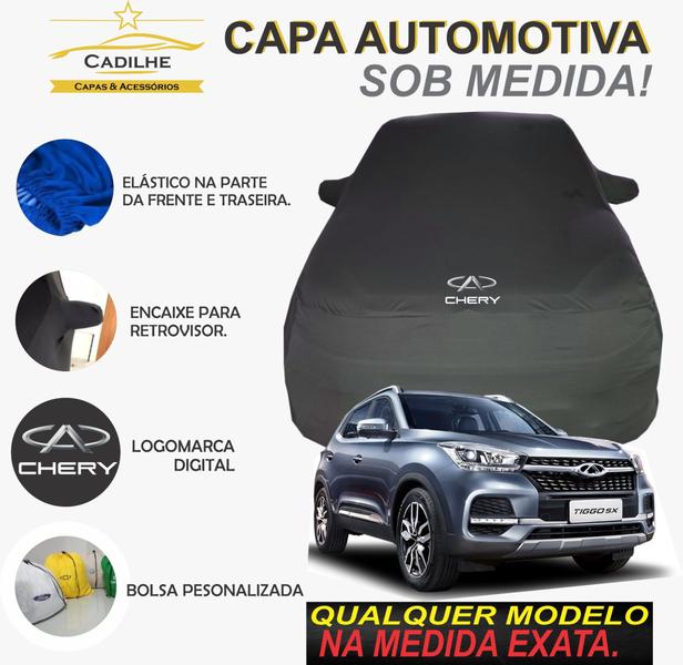 Imagem de Capa de Carro Chery Tiggo 5X Tecido  Lycra Premium