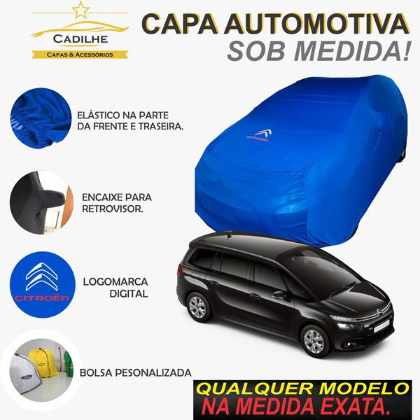 Imagem de Capa de Carro Citroën C4 Grand Picasso Tecido  Lycra Premium