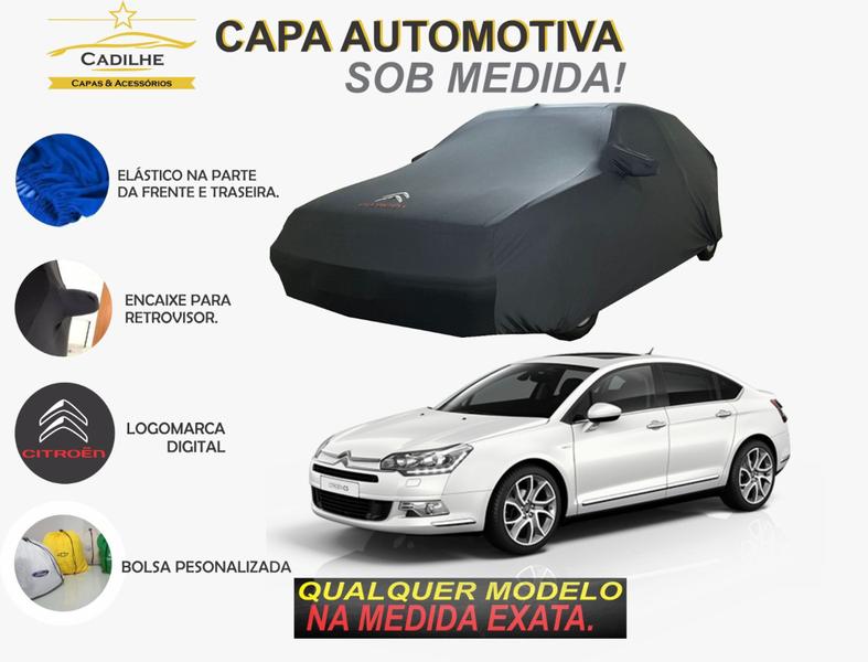 Imagem de Capa de Carro Citroën C5 Sedan Tecido  Lycra Premium