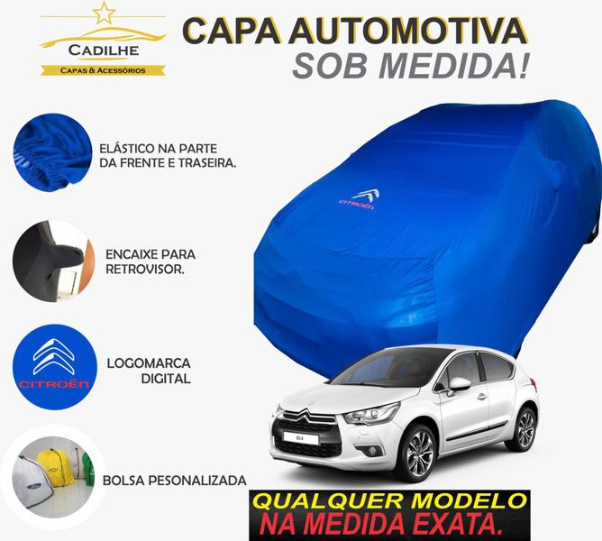 Imagem de Capa de Carro Citroën DS4  Tecido  Lycra Premium