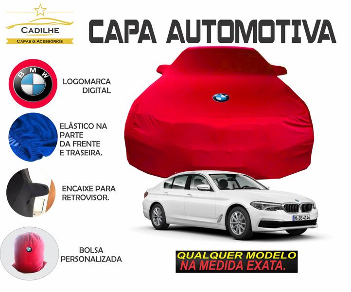 Capa de Carro de tecido Lycra Premium BMW 320 i - Cadilhe Capas Imagem de Capa de Carro de tecido Lycra Premium BMW 320 i