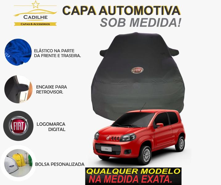 Imagem de Capa de Carro Fiat Uno Tecido  Lycra Premium