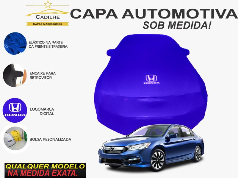 Imagem de Capa de Carro Honda Accord Tecido  Lycra Premium