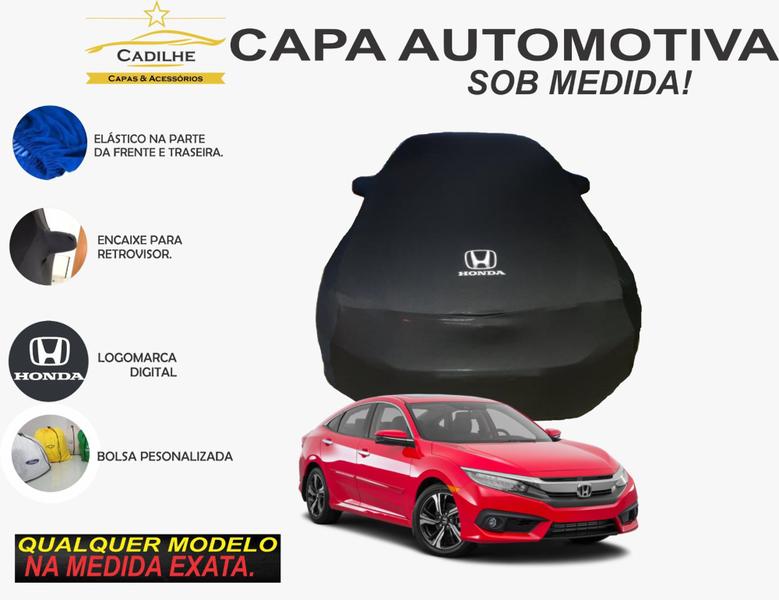 Imagem de Capa de Carro Honda Civic touring G10 Tecido  Lycra Premium