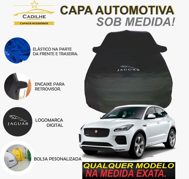 Imagem de Capa de Carro Jaguar E-Pace Tecido  Lycra Premium