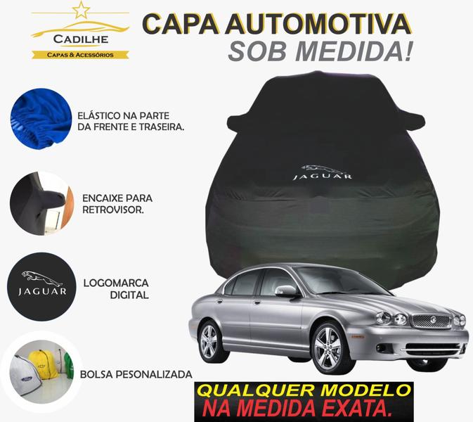 Imagem de Capa de Carro Jaguar X-Type Tecido  Lycra Premium