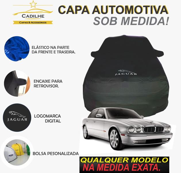 Imagem de Capa de Carro Jaguar XJ 8 Tecido  Lycra Premium