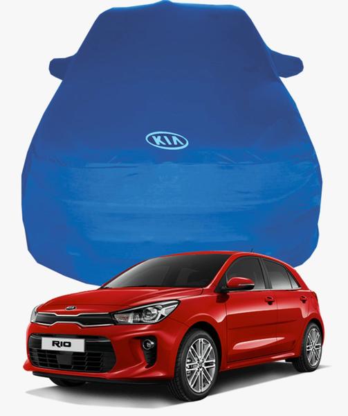 Imagem de Capa de Carro Kia Rio Hatch Tecido  Lycra Premium