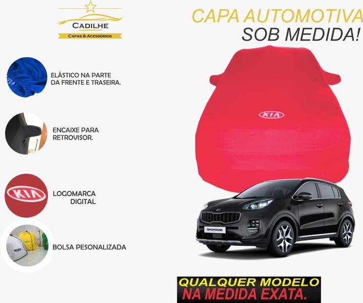 Imagem de Capa de Carro Kia Sportage Tecido  Lycra Premium