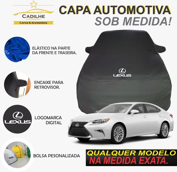 Imagem de Capa de Carro Lexus ES350 Tecido  Lycra Premium