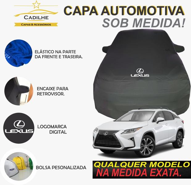 Imagem de Capa de Carro Lexus NX350 Tecido  Lycra Premium