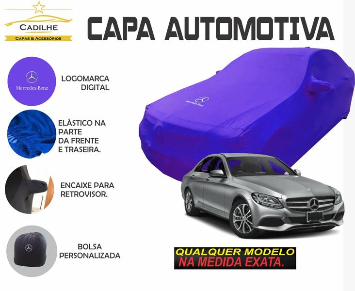 Imagem de Capa de Carro Mercedes E 300 Tecido Lycra Premium