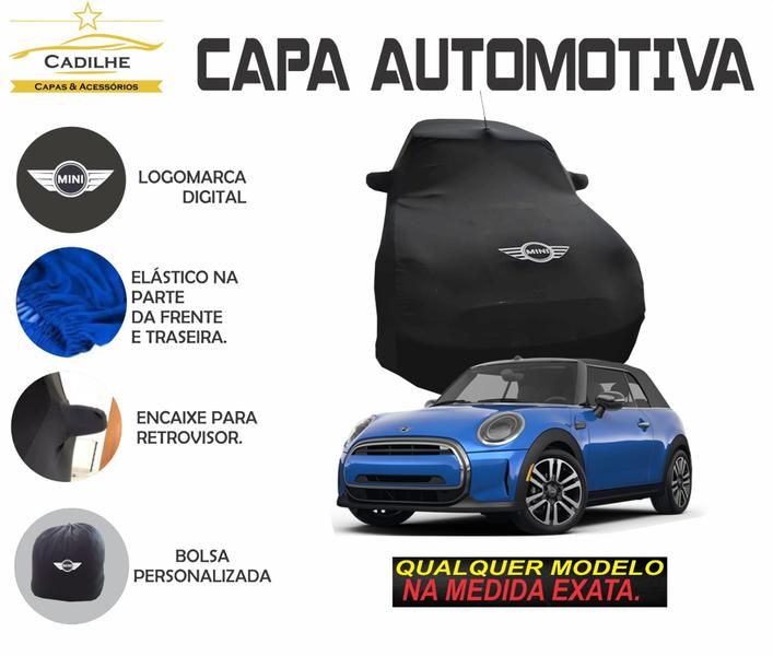 Imagem de Capa de Carro MINI COOPER CABRIO Tecido Lycra Premium