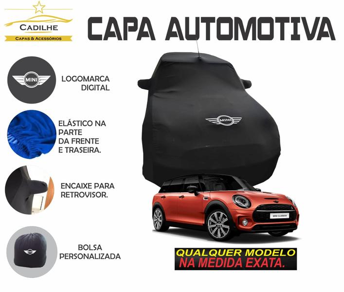 Imagem de Capa de Carro MINI COOPER CLUBMAN Tecido Lycra Premium