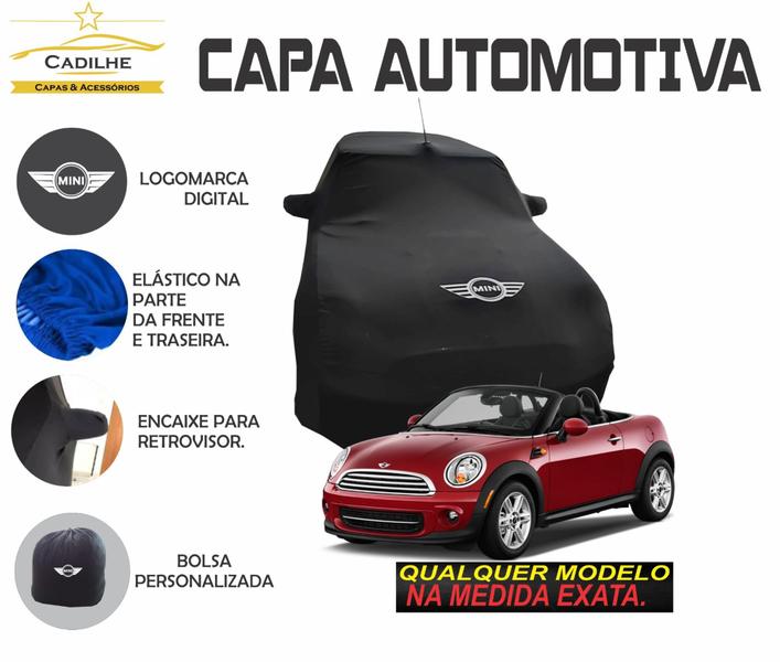 Imagem de Capa de Carro MINI COOPER S Tecido Lycra Premium