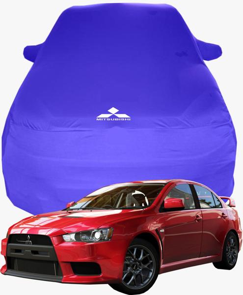 Imagem de Capa de Carro Mitisubishi Lancer Evolution Aerofólio Tecido  Lycra Premium