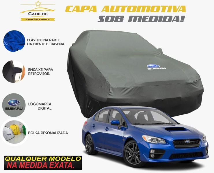 Imagem de Capa de Carro Subaru Impreza Sedan Tecido Lycra Premium