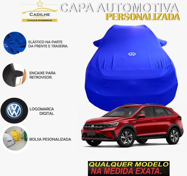 Imagem de Capa de Carro volkswagen Nivus Tecido  Lycra Premium