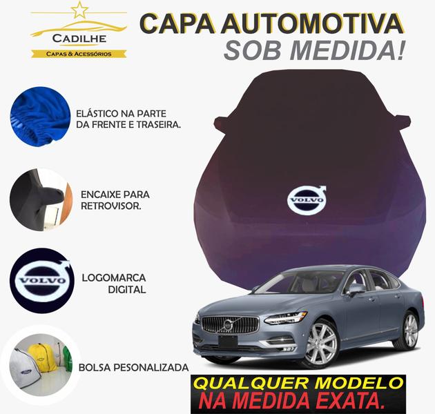 Imagem de Capa de Carro Volvo S90 Tecido  Lycra Premium