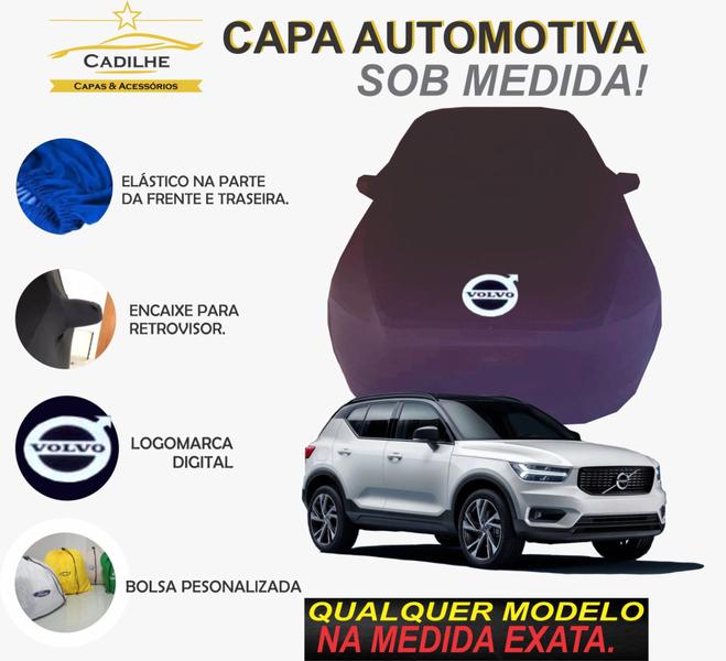 Imagem de Capa de Carro Volvo XC40 Tecido  Lycra Premium