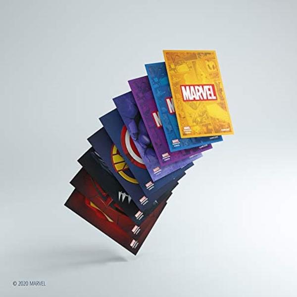 Imagem de Capa de cartas Fantasy Flight Games Gamegenic Marvel Captain America