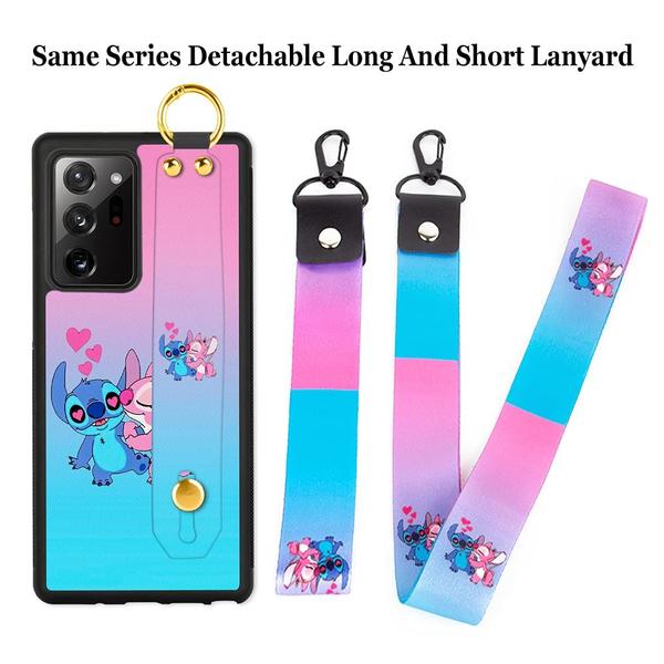 Imagem de Capa de celular Cuwana Cartoon Stitch Angel Samsung Note 20 Ultra